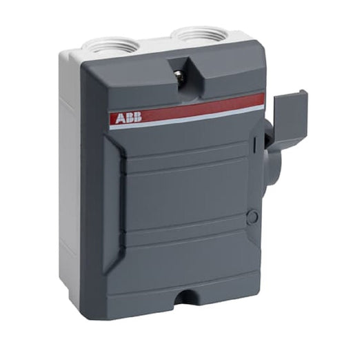 Isolator Switch Disconnector ABB Weather Proof PVC Body 25A 3-Pole (BW325)