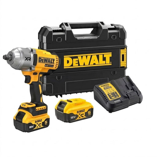 Dewalt  1/2'' Drive Impact Wrench 1355Nm 2 x 4.0AH Batteries & Charger, Brushless Motor | DCF900P2T-GB 