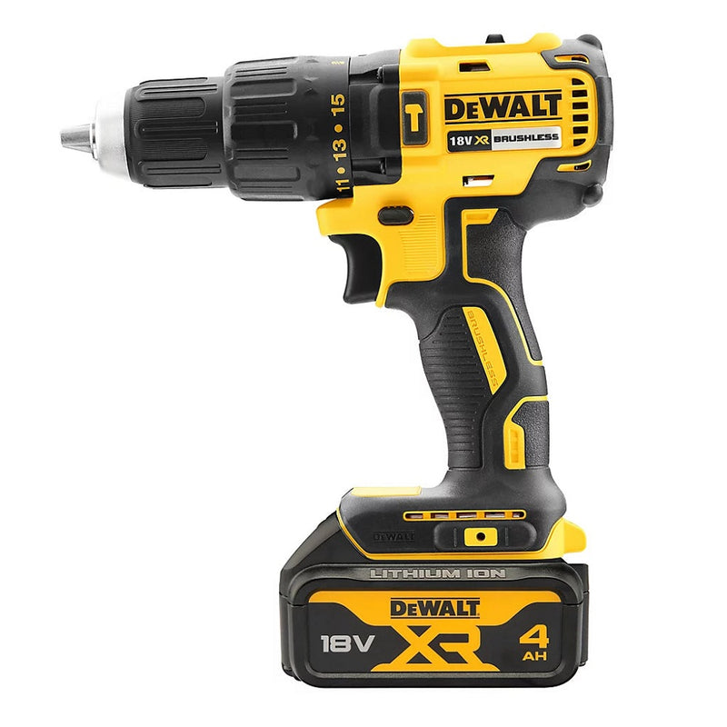 Dewalt 18v Brushless Hammer Drill Driver 2 x 2AH Batteries & Charger | DCD778 D2T-GB