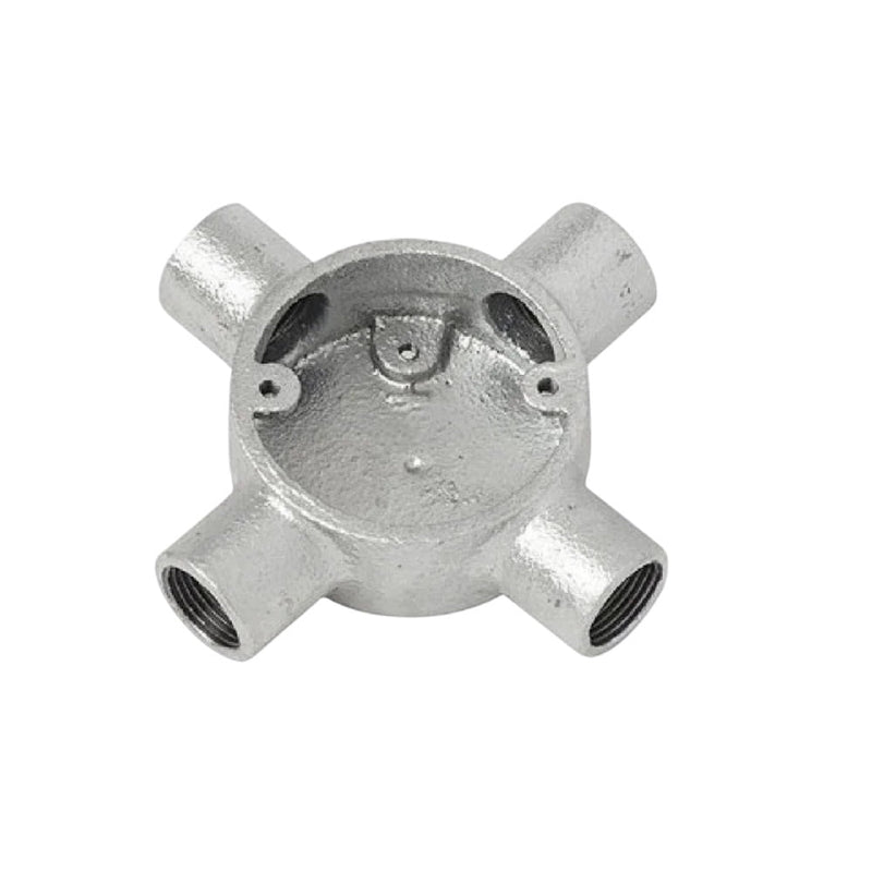 GI Junction Box 4 Way 
