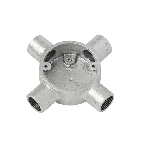 GI Junction Box 4 Way 