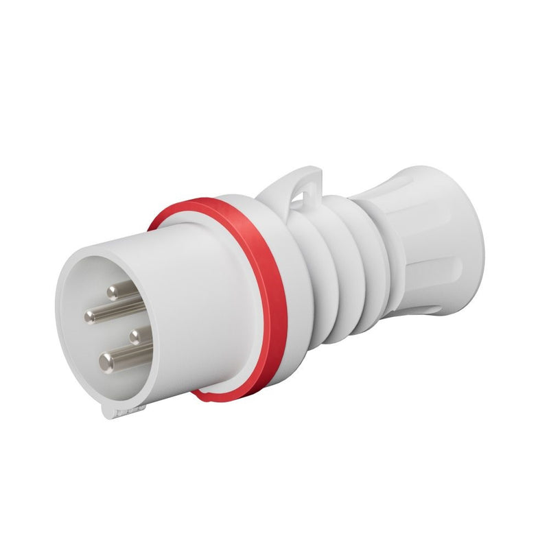 Gewiss Industrial Plug 16A 4Pin 415V IP44  | Male Plug 