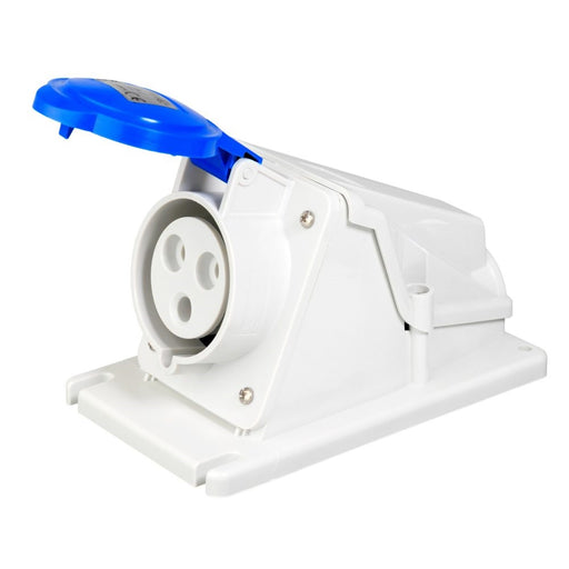 Gewiss Industrial Socket 32A 3Pin 230V IP44 | Wall Mounted Socket
