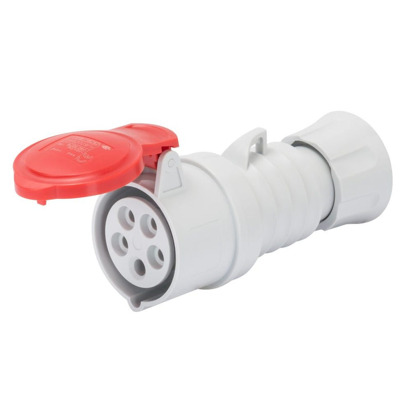 Gewiss Industrial Socket 32A 5Pin 415V IP44 | Female Mobile Socket
