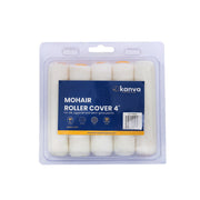 Kanva 4" Paint Roller Refill – Mohair Sleeve for Silk & Semi-Gloss Paints