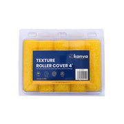 Kanva 4" Paint Roller Refill – Textured Sleeve for Decorative Finishes