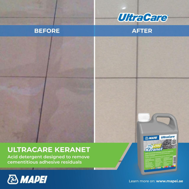 Mapei Ultracare Keranet | Acid Based Tile Cleaner