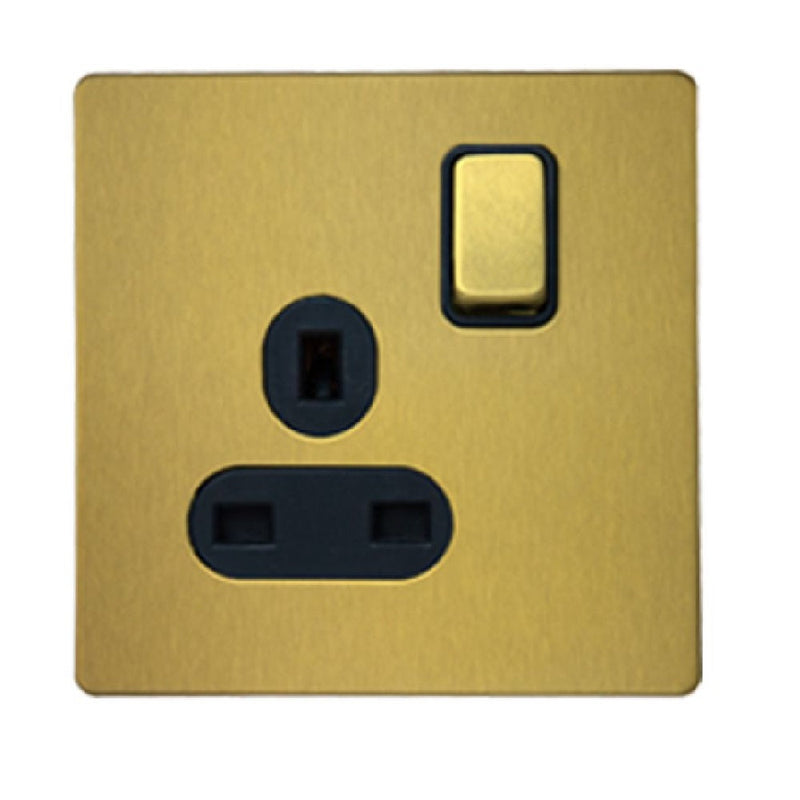 RR Vivan Metallic 13A Single Socket