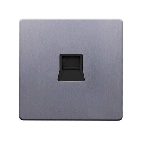 RR Vivan Metallic 1 Gang RJ45 Socket CAT6