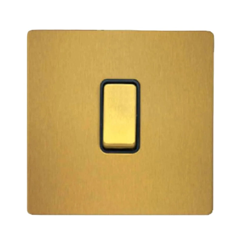 RR Vivan Metallic Switch 1 Gang 2 Way