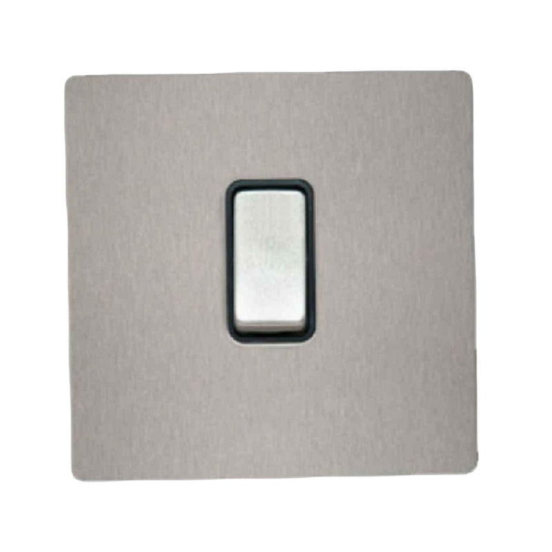 RR Vivan Metallic Switch 1 Gang 2 Way