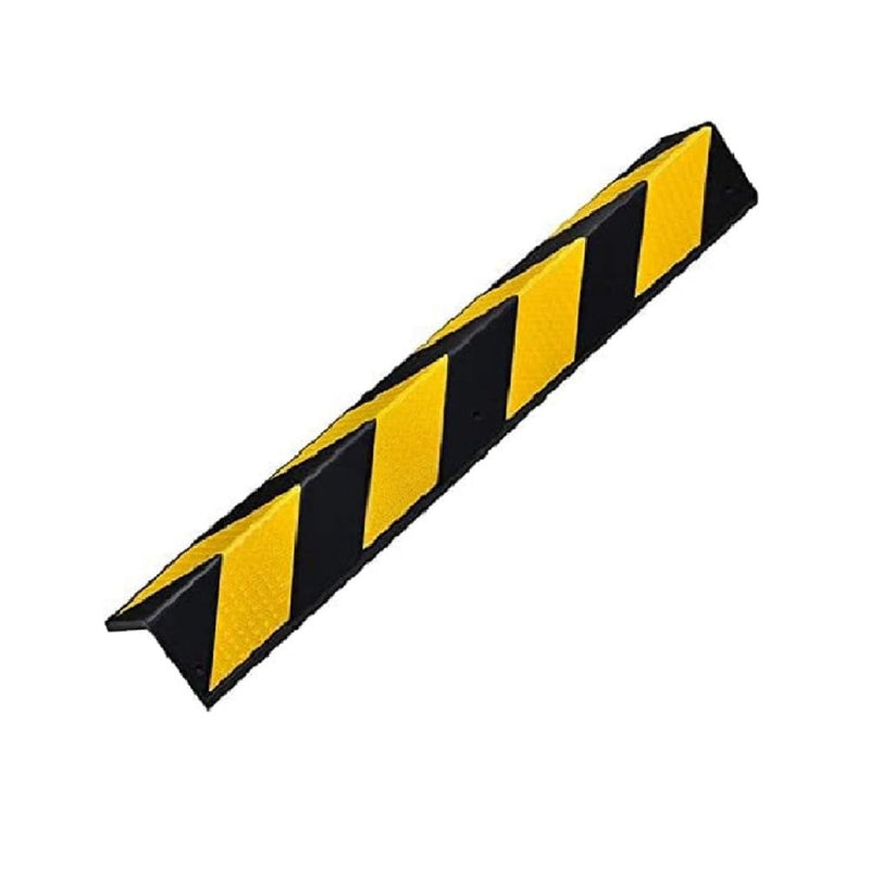 Reflective Corner Guard Wall Corner Protector with Yellow Strips 