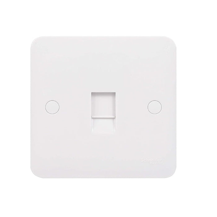 Schneider LISSE Data Socket RJ45 CAT6 1 Gang — Bulls Hardware LLC