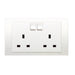 Schneider VIVACE 13A Switched Socket 2G