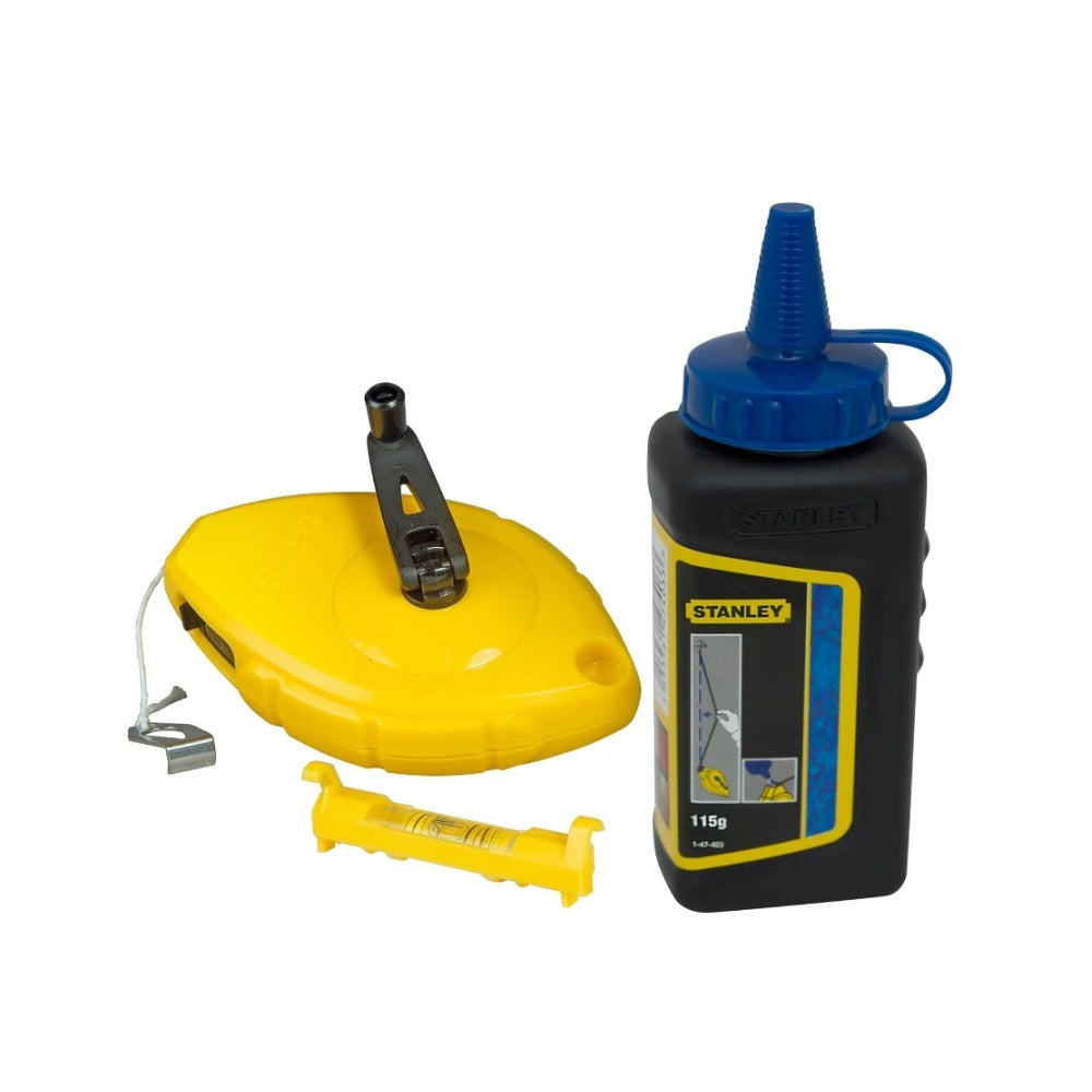 Stanley Chalk Line & Level 30m - 0-47-443 — Bulls Hardware LLC