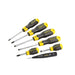 Stanley Cushion Grip Screwdriver Phillips Set with Voltage Tester (6p/set)  0 65 009