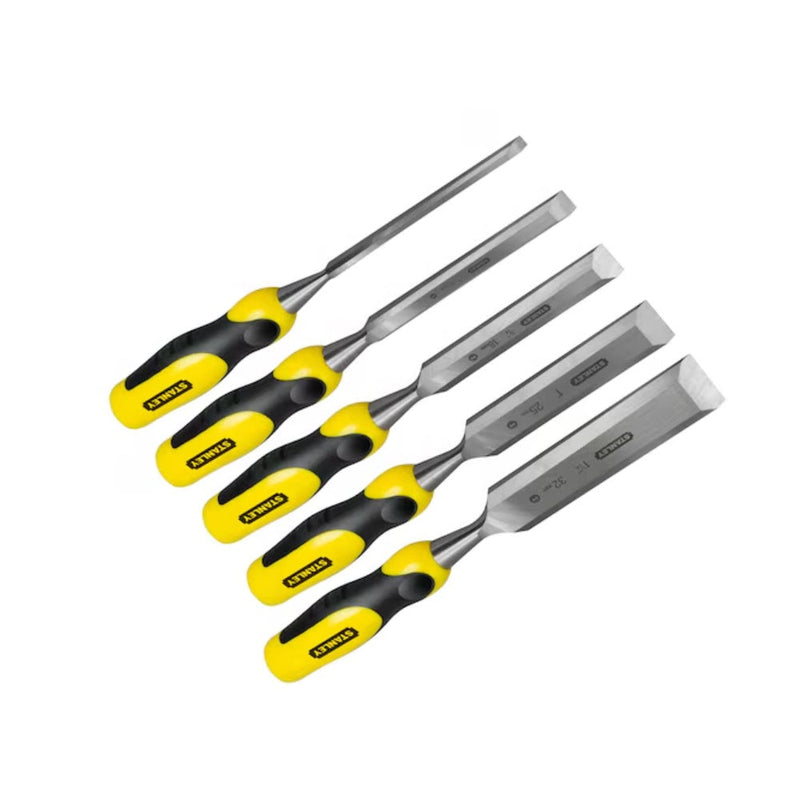 Stanley Dynagrip Wood Chisel (5p/set) (6,12,18,25,32mm)   2 16 885
