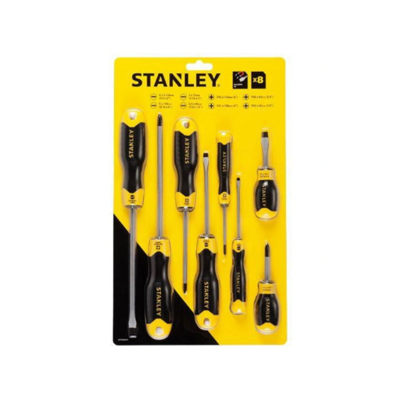 Stanley Screwdriver Set (8pc/set)   STHT92004 8