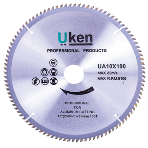 Uken Circular Saw Blade for Aluminum Cutting