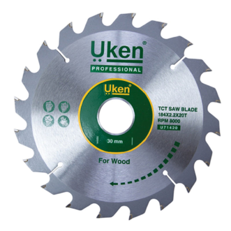 Uken Circular Saw Blade for Wood - Professional Series
