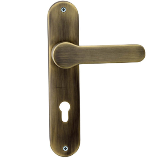 Uken Lever Handle With Plate - Classic UI-105