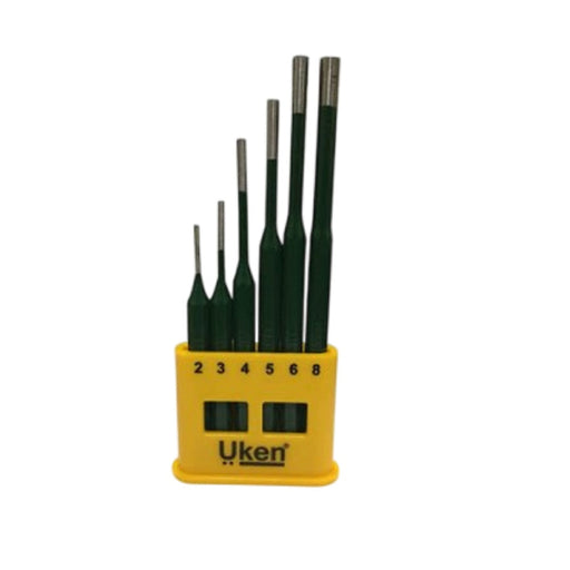 Uken Pin Punch Set  6pc U1400