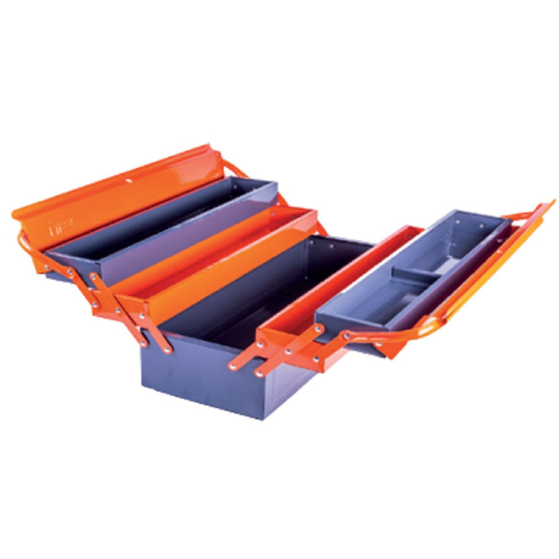 Uken Tool Box Metal Orange 21"
