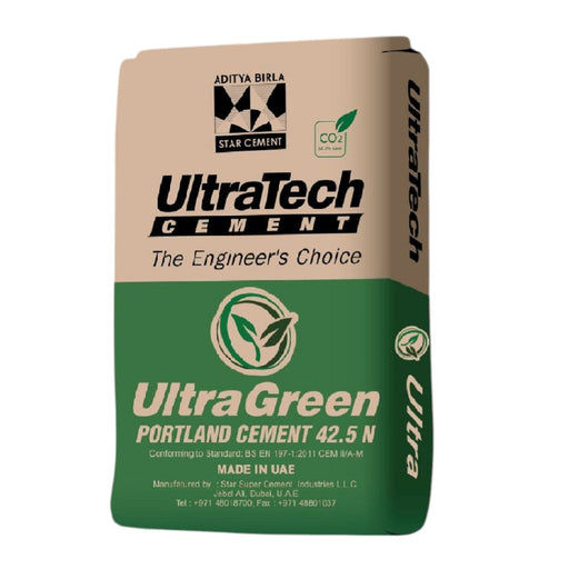 Ultratech Ultragreen Cement 42.5N - 50kg