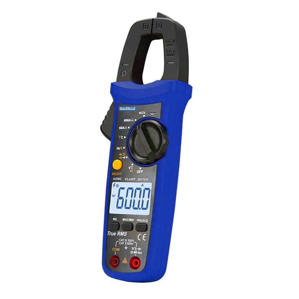Gazelle Clamp Meter (600A - AC/DC) - G9205 — Bulls Hardware LLC