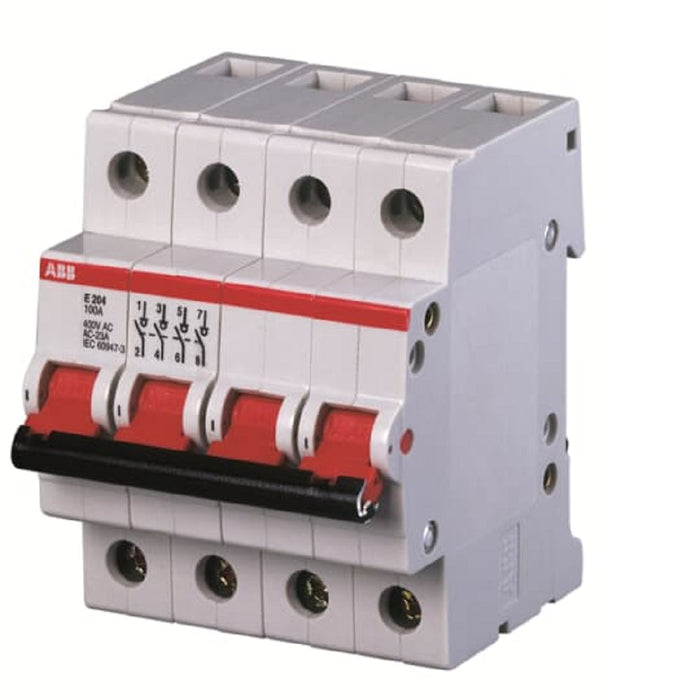 Isolator Switch Disconnector ABB RM 125A 4-Pole (E204/125r)
