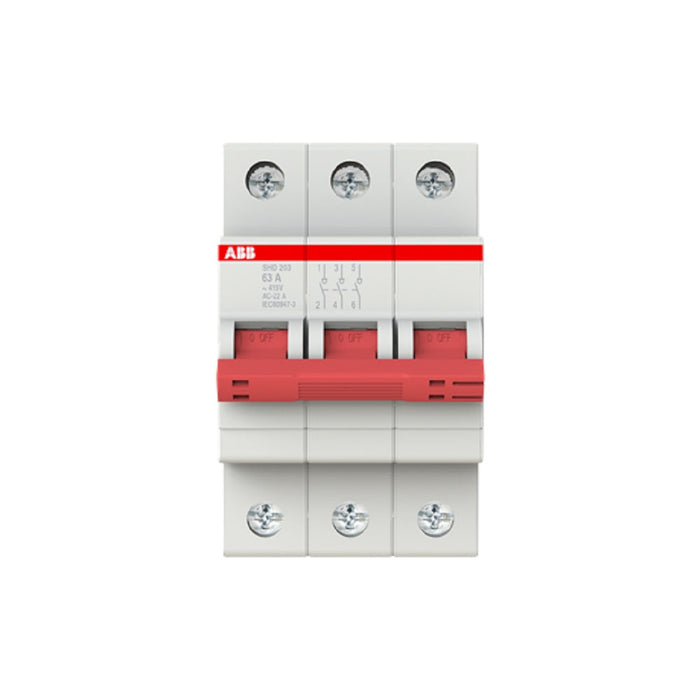 Isolator Switch Disconnector ABB RM 63A 3-Pole (SHD203/63)