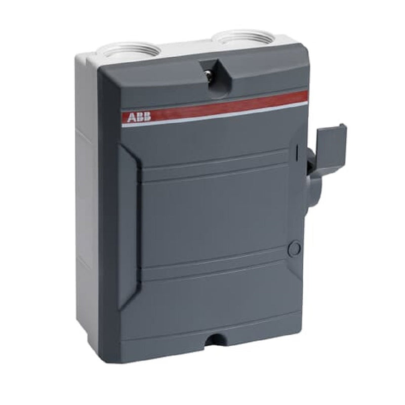 Isolator Switch Disconnector ABB Weather Proof PVC Body 40A 3-Pole (BW340)
