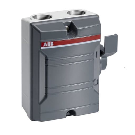 Isolator Switch Disconnector ABB Weather Proof Metal Body 25A 4-Pole (KSE425)
