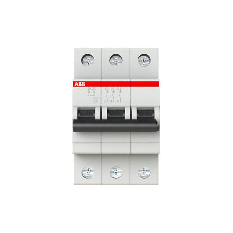 MCB Circuit Breaker ABB 6kA 3Pole - 10A (SH203 - C10)
