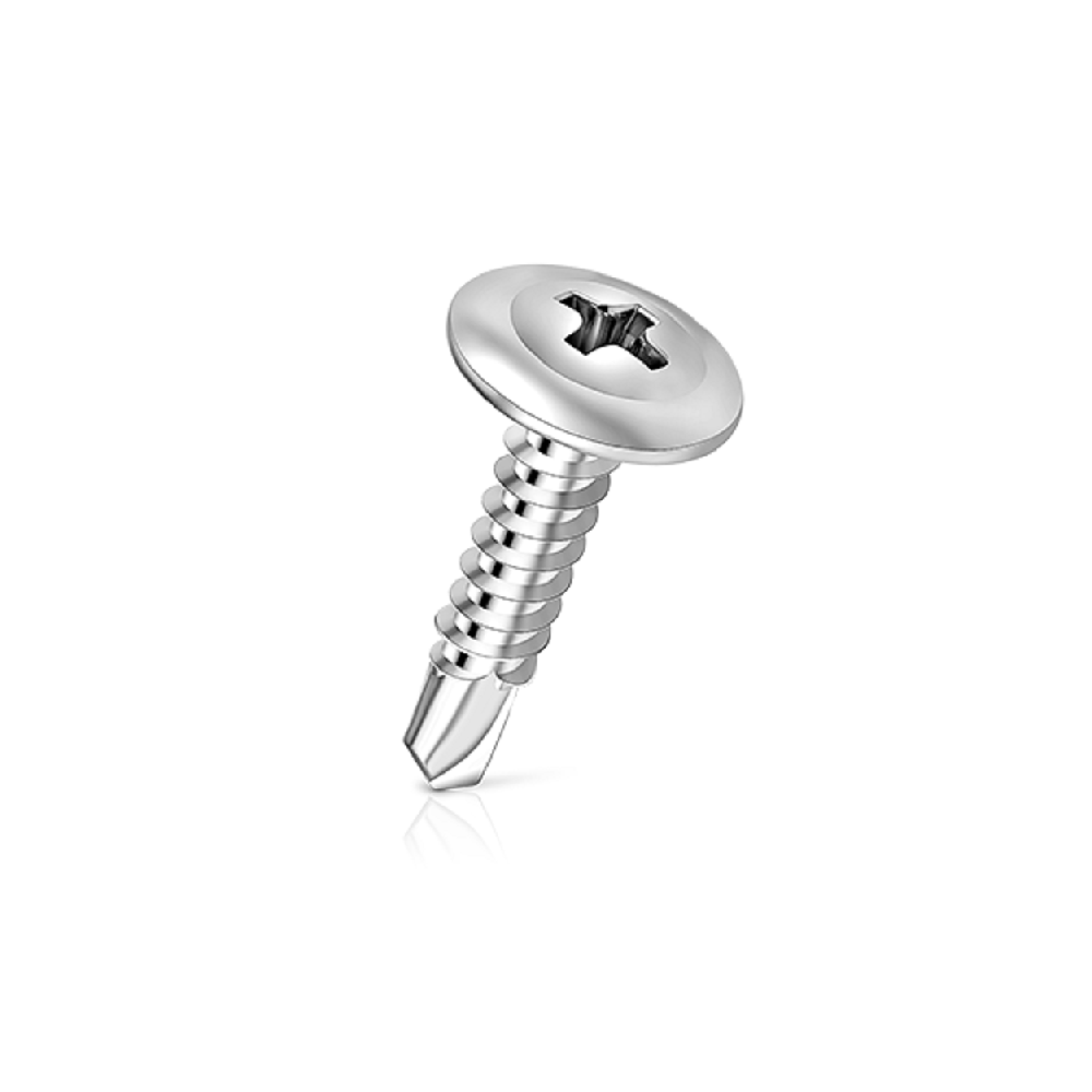 Viti Autofilettanti M4 Testa A Traliccio Philips In Acciaio Inox &ndash; Confezione LSR Clips