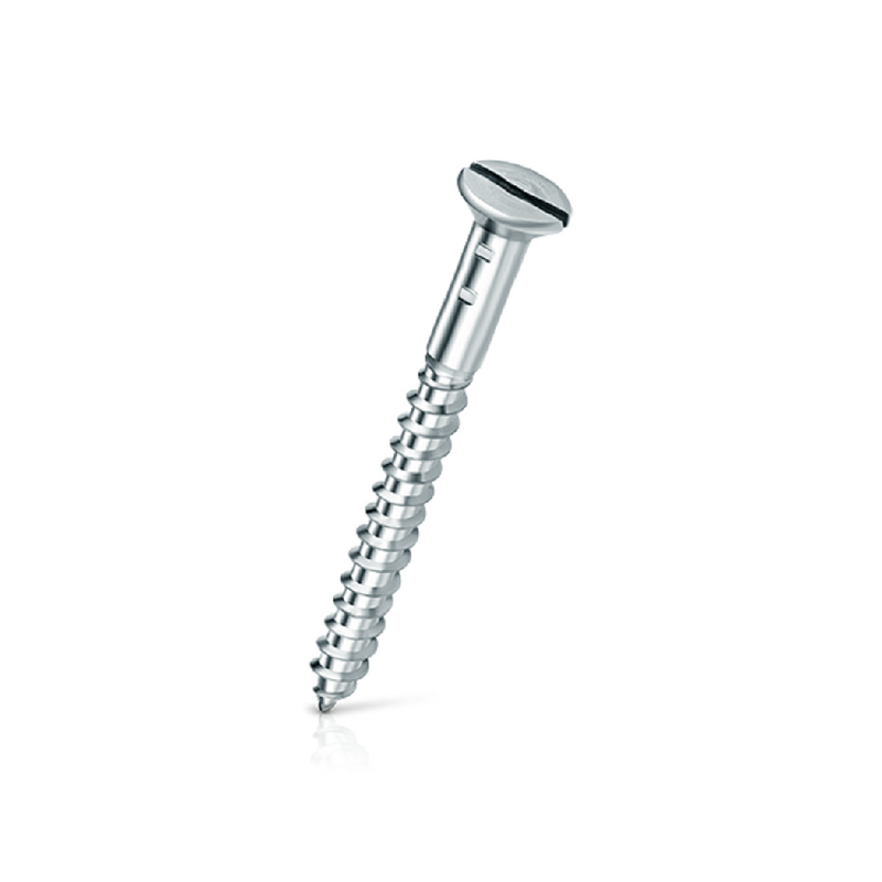 Wood Screw Flat Head GI