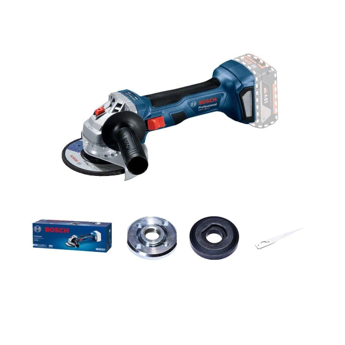 Bosch Cordless Angle Grinder 18V, 4.5" / 115 mm, 700W - GWS 180-LI  