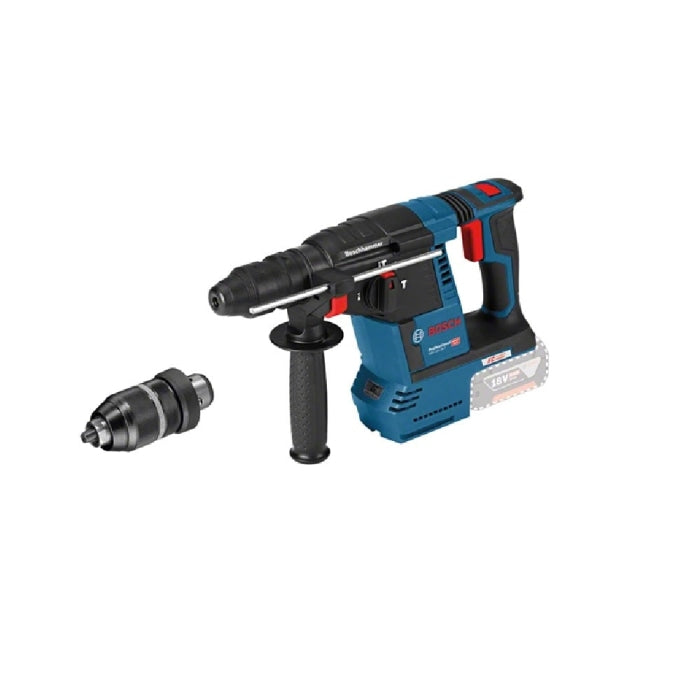 Bosch Cordless Rotary Hammer 18V, 4 mode, 26mm - GBH 18 V-26 SOLO