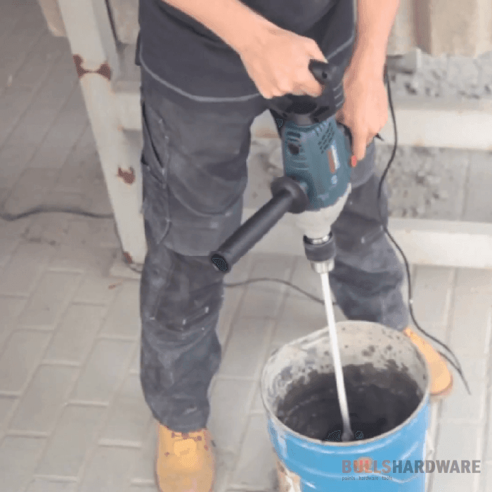 Bosch Drill For Mixing 850W 16Mm Gbm 1600 Re Power Tools