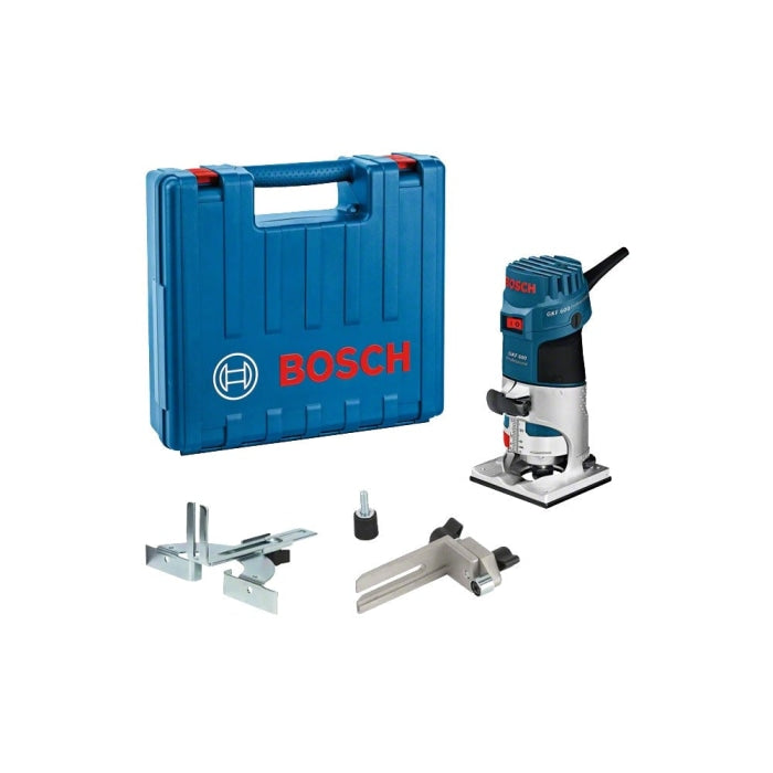 Bosch Palm Router 600W, Collet 6.35 mm, upto 8mm - GKF 600 — Bulls ...
