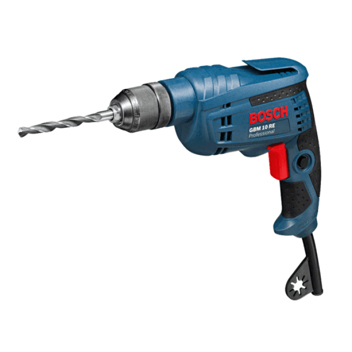 Bosch Drill 600W 10Mm Gbm 10 Re Power Tools