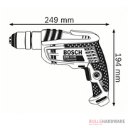 Bosch Drill 600W 10Mm Gbm 10 Re Power Tools