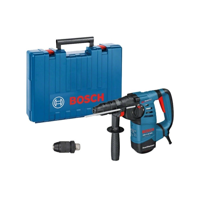 Bosch Rotary Hammer Drill 3 Kg SDS Plus 800W with Chuck - GBH 3-28 DFR