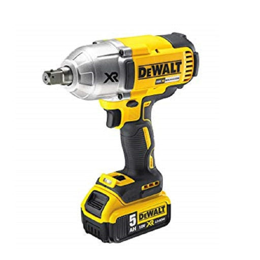 Dewalt 18v Brushless 1/2'' Drive Impact Wrench 950Nm 2 x 5.0AH Batteries & Charger - DCF899P2-GB