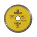 Dewalt Marble and Granite Cutting Disc - Hybrid Rim - LASER
