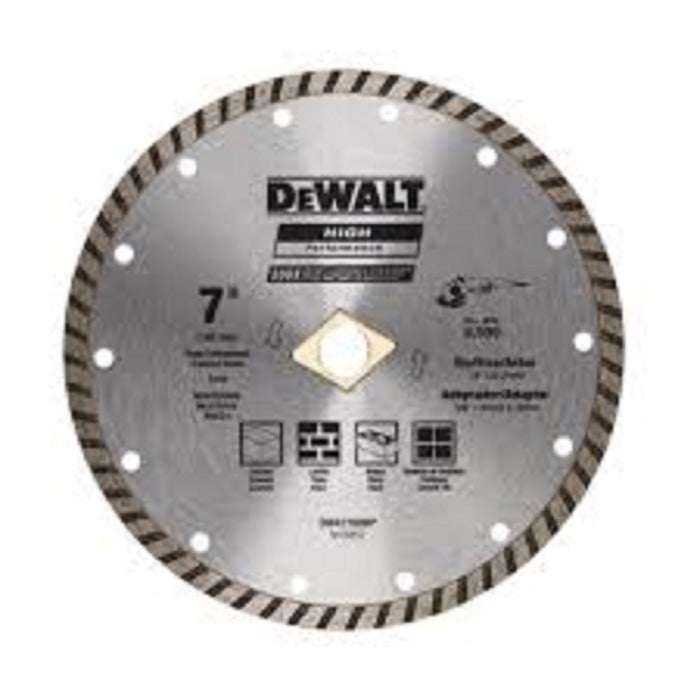 Dewalt Turbo Rim - Block and Concrete Cutting Disc
