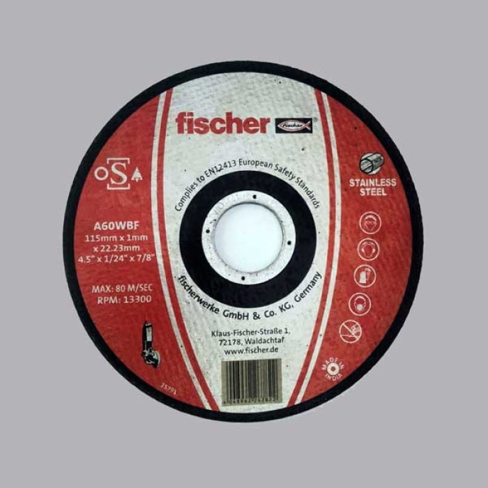 Fischer Metal Ss Cutting Disc