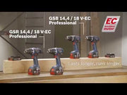 Bosch cordless impact drill 18v 4ah gsb 18vec