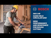 Bosch circular saw machine 1100w 180mm gks 7000