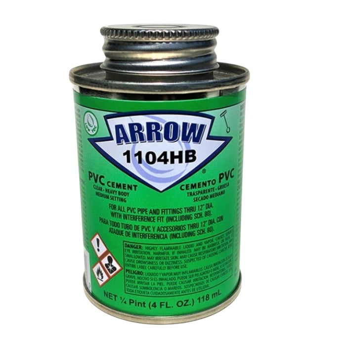 Pvc Glue Heavy Duty Solvent Cement Arrow